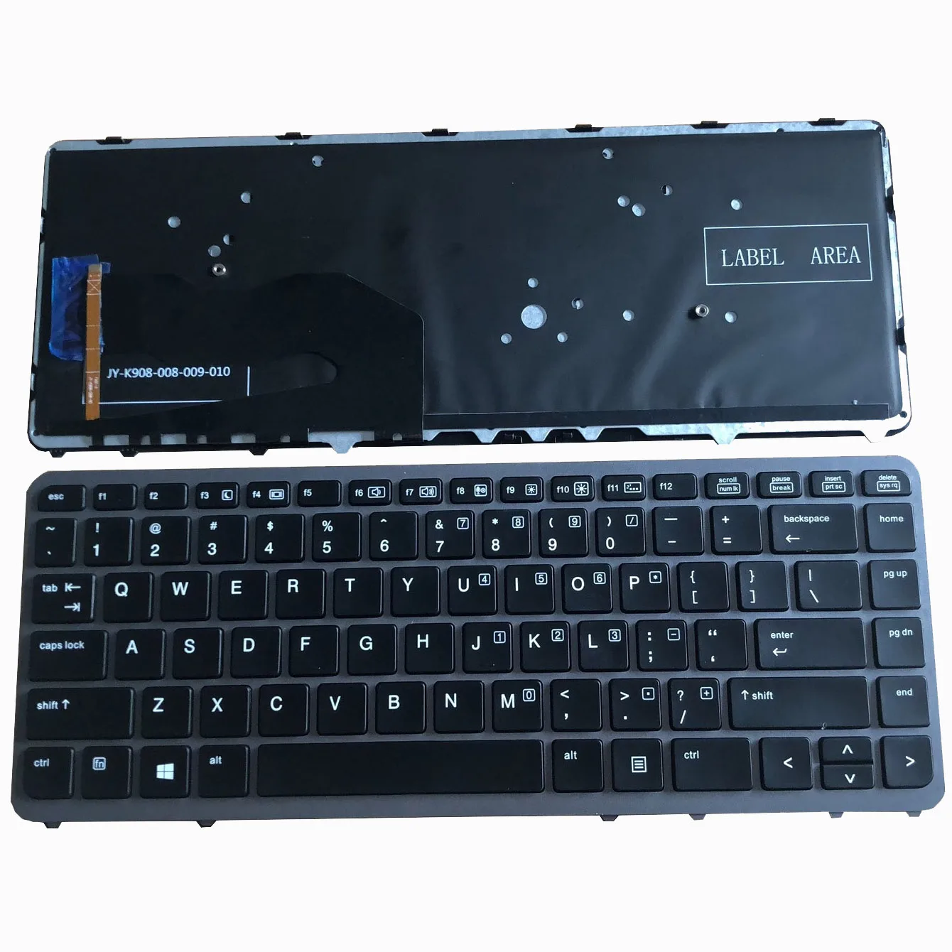 US New Replacement Keyboard for HP EliteBook 840 G1 840 G2 850 G1 850 G2 740 G1 740 G2 Black w/Backlit