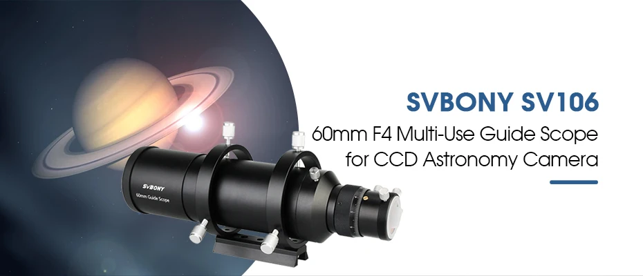 SVBONY SV106 Führungsfernrohr 50/60 mm, vielseitig einsetzbar, vollständig mehrfach beschichtet, vollständig mit spiralförmigem Fokussierer für CCD-Astronomiekamera oder Okular – Detail 10