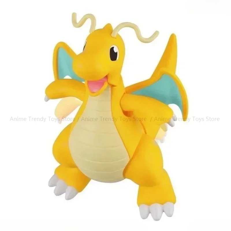 Bandai – figurines Pokemon originales, Dragonite Charizard, Anime, Action, assemblage Simple, ornements, modèle de jouets WY, en Stock