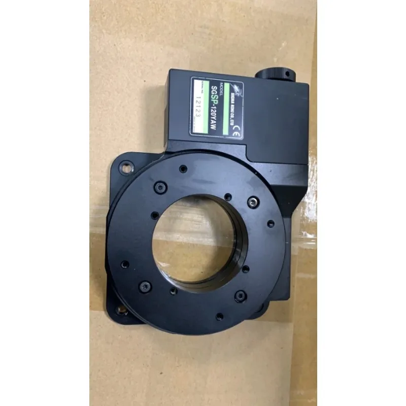 85% New SIGMA KOKI SGSP-120YAW Ultra-thin Hollow Electric Rotary Table 120mm Table