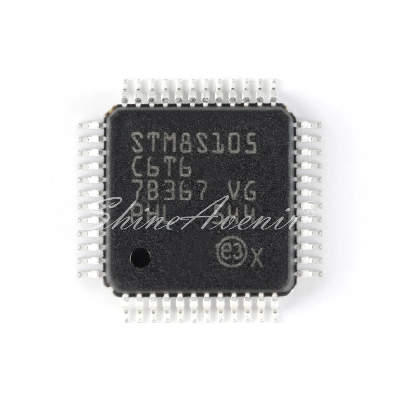 

10PCS STM8S007C8T6 STM8S105C6T6 STM8S207C8T6 LQFP-48 New Original