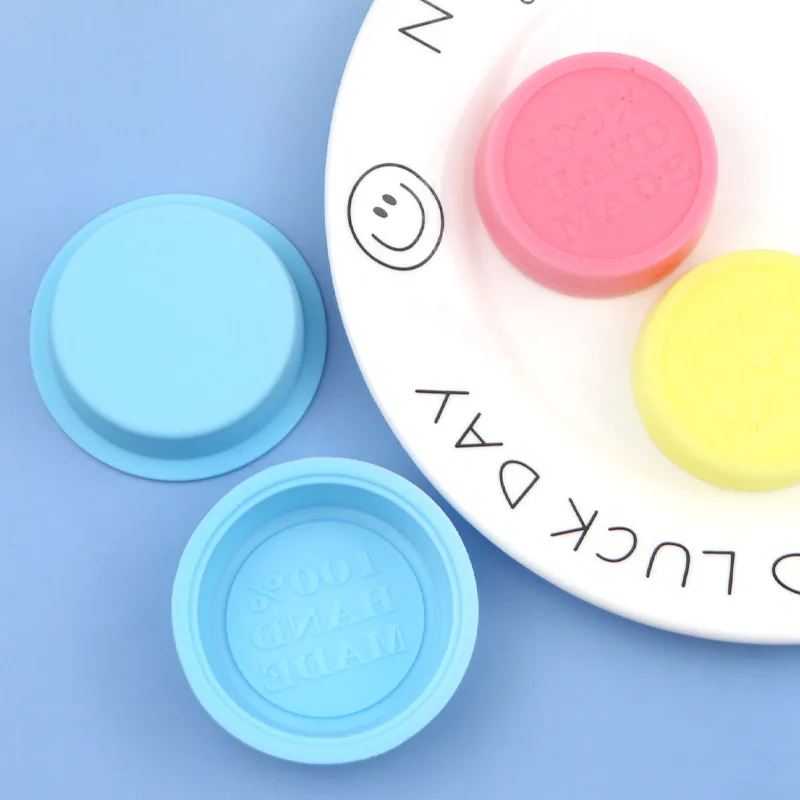 Wholesale, Round Small Silicone Cake Mold, Handmade Soap Touch DIY Jelly, Handmade Soap Mould 556