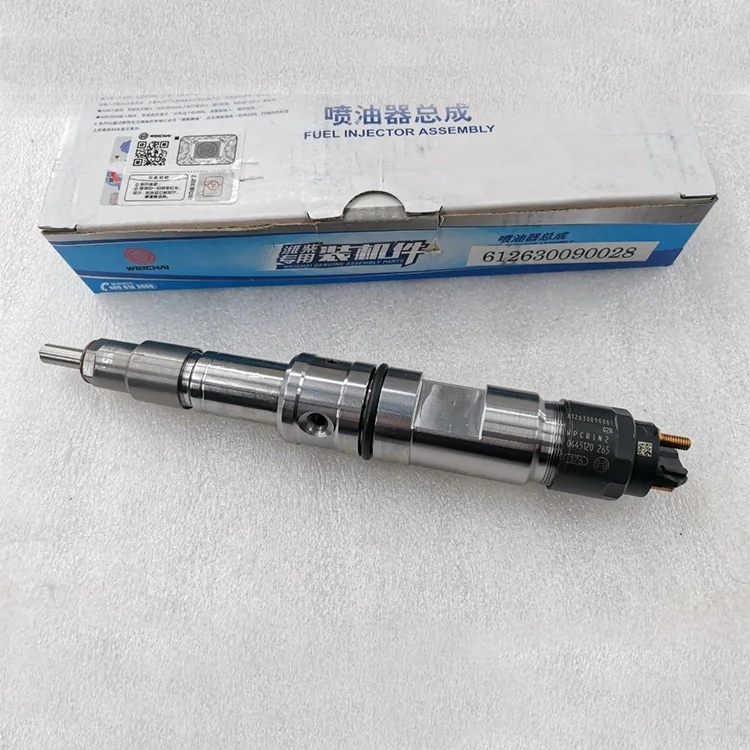 BY1000053555A  612630090001 0445 120 265 fuel injector WEICHAI WP10 WP12 SINOTURK HOWO C7H C9H SHACMAN X3000 truck fuel injector