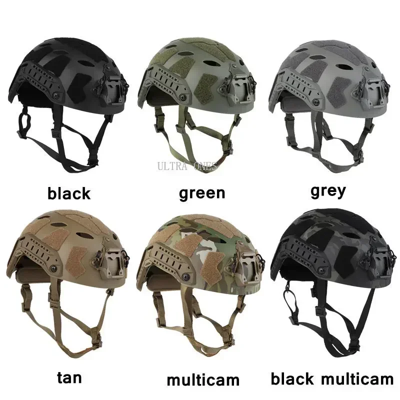 FAST Helmet Tactical Painball CS Airsoft Helmets Shooting Hunting Protect Equipment Wargame Combat Training Accessories