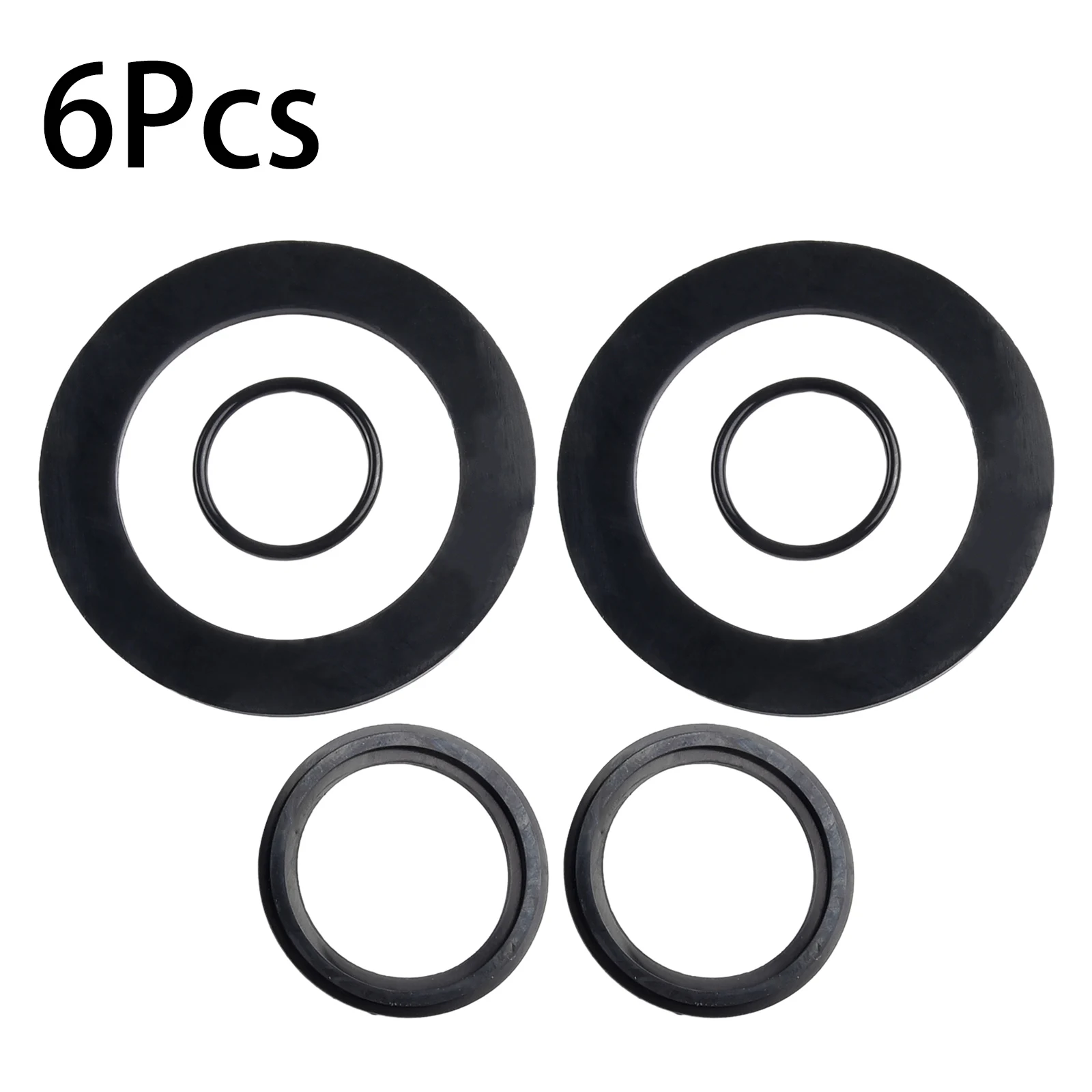 Rendimiento de sellado Superior, Kit de arandelas y anillos de goma ORing de 6 uds para válvulas de émbolo de piscina para 10745 10262 y 10255