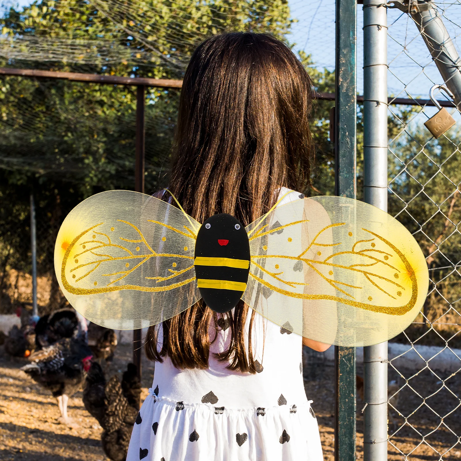 Bienenflügel-Kostüm für Kinder, Mädchen, Jungen, Kinder, Babys, Erwachsene, leicht, lebendige Farben, einzigartiges Design, vielseitige Verwendung, Bühnenshows