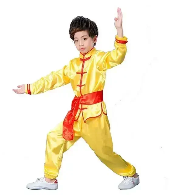 Chinese Traditional Wushu Costume Clothes  Kungfu Pak Tai Chi Martial Art Uniform Outfits Custom Logo
