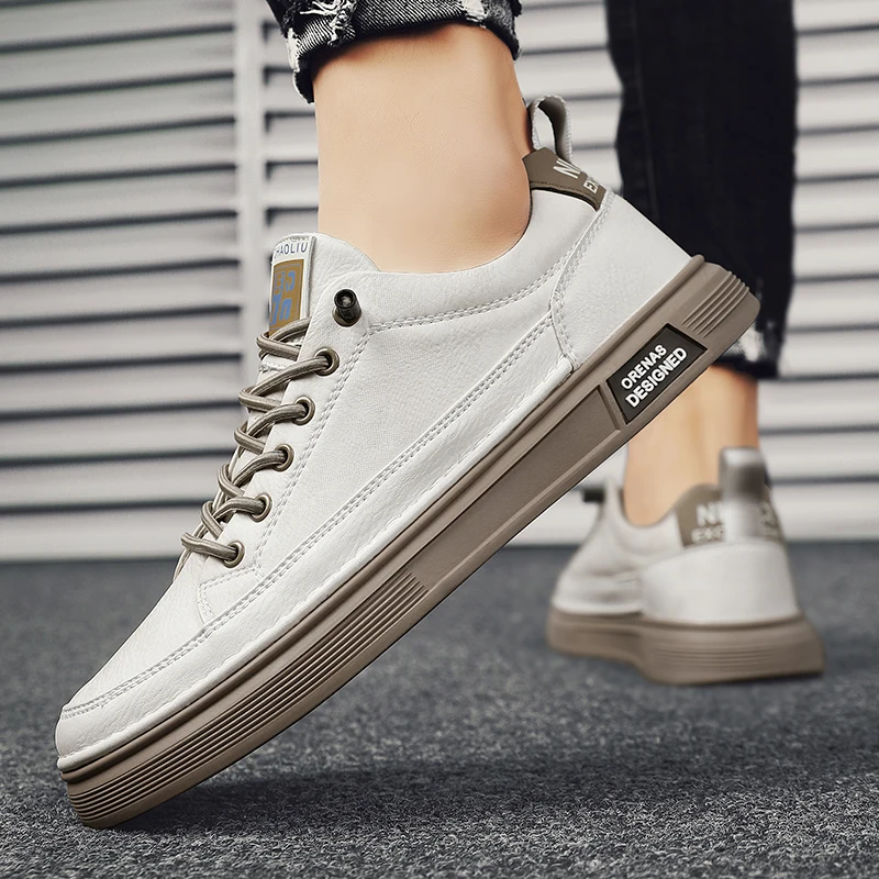 أحذية رجالية كاجوال – نعال ممتازة مضادة للانزلاق ومتينة، بطانة مسامية لراحة طوال اليوم، تصميم فريد وأنيق، خفيف