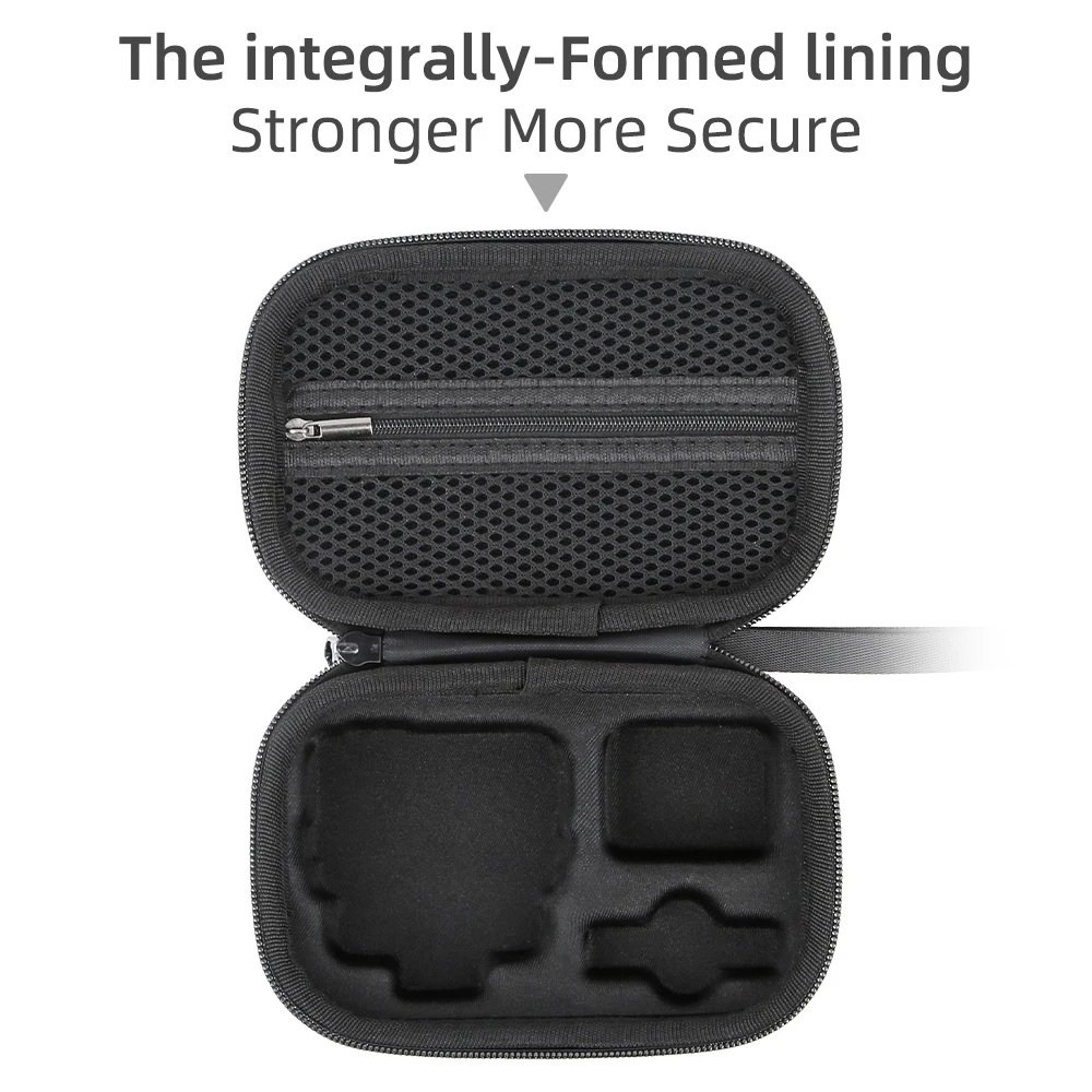 Custodia con struttura di rivestimento integrata per custodia in PU DJI ACTION 6