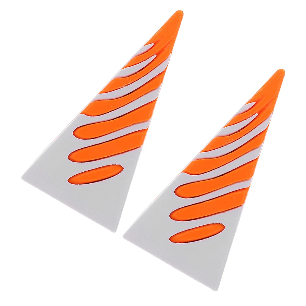 2 قطعة ثلاثية الأبعاد الطباعة دوامة مخروط حلية الهرم المستحيل من خلال تصميم سطح المكتب الديكور لمكتب المنزل غرفة الدراسة الفن الحديث