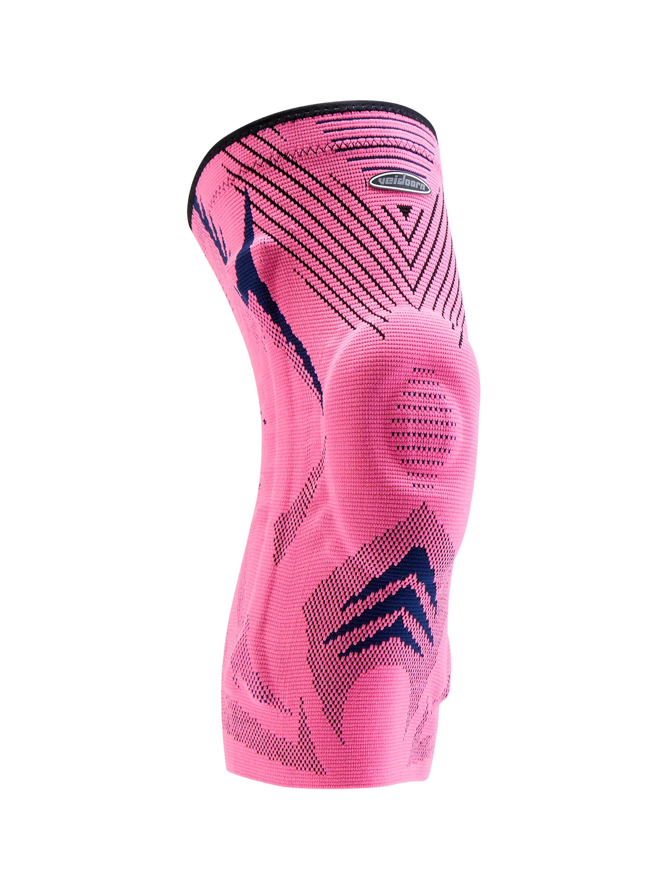 Veidoorn Professionelle Kniebandage für Fitnessstudio, Sport, Kniestütze mit Patella-Pad, Seitenstabilisatoren, Kompressions-Kniebandage – Detail 3