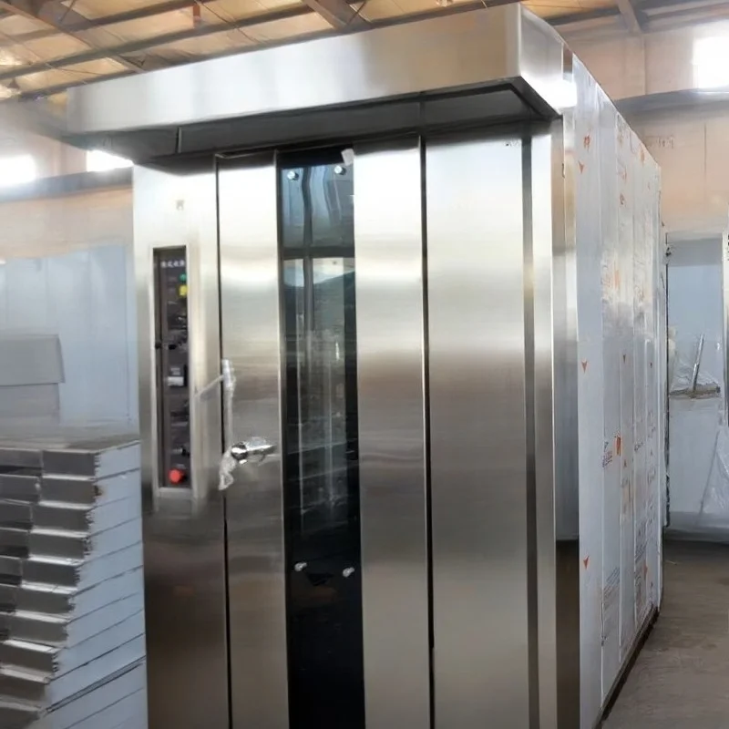 Commercial kitchen rotary oven industrial baking oven convection oven with rack