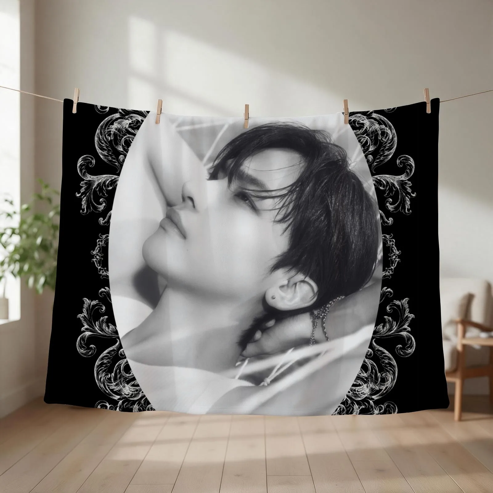 &TEAM Nicholas Throw Blanket Fashion Sofas Blankets For Baby Large Loose Blankets