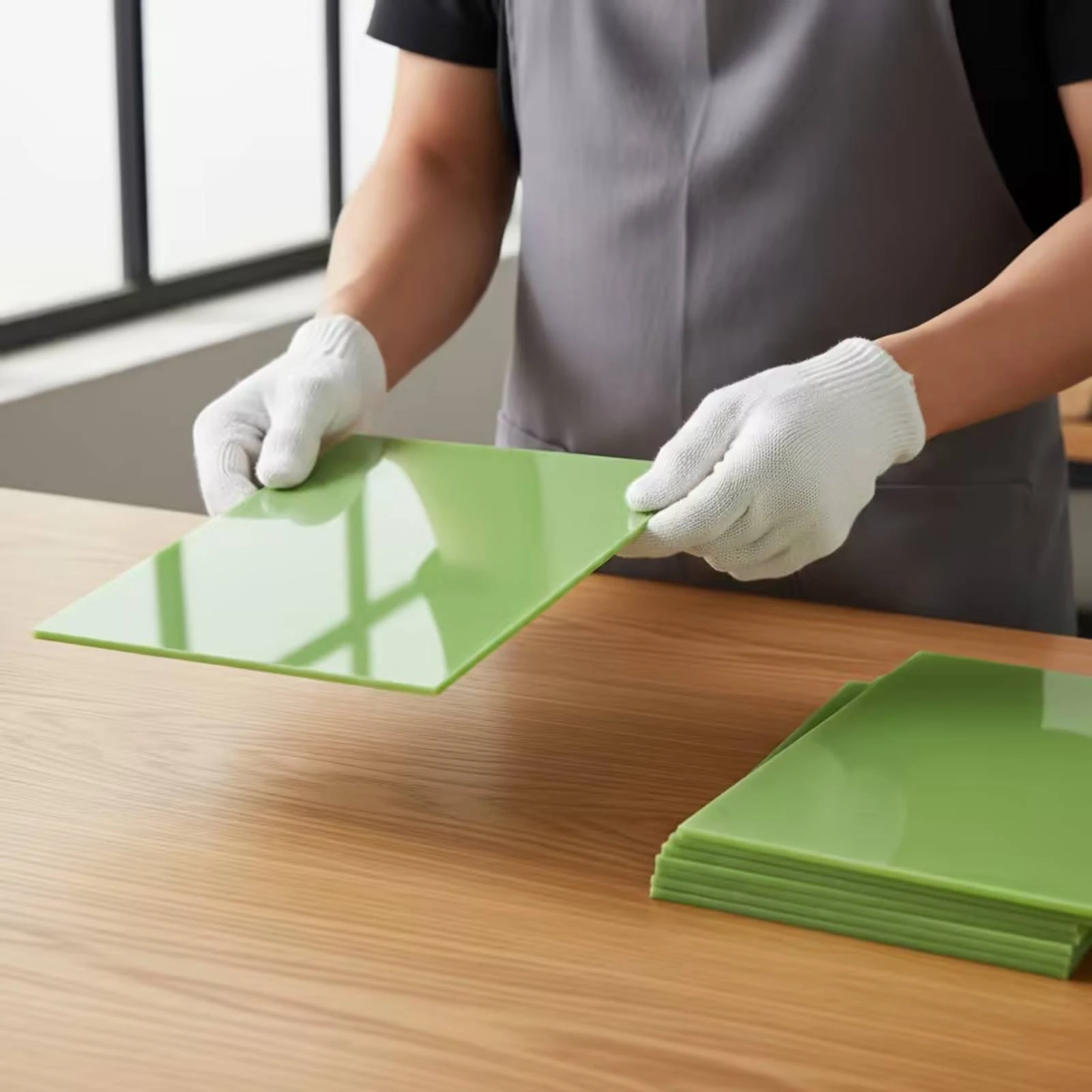 Photosensitive Resin Plate Smooth Optical Plate Rectangular Flat for Stamp Makers, Workshops, Studios
