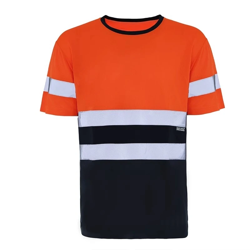 Two Tone Summer Men's  Work polo shirt Short and Long Sleeve Polo workwear Shirt