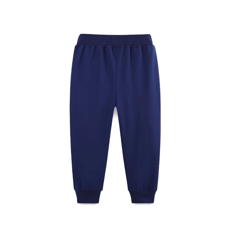 الملابس الداخلية للأطفال في الخريف، السراويل الرياضية للأولاد على الموضة الأوروبية والأمريكية، والتطريز القطني المحبوك والسراويل غير الرسمية #3