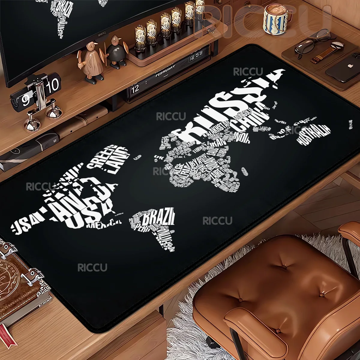 

HD World Map Gaming Mousepad Gamer Pad Desk Mat Keyboard Mause Game Carpet Large MousePad Computer Mousepad XXL Large Mouse Pad