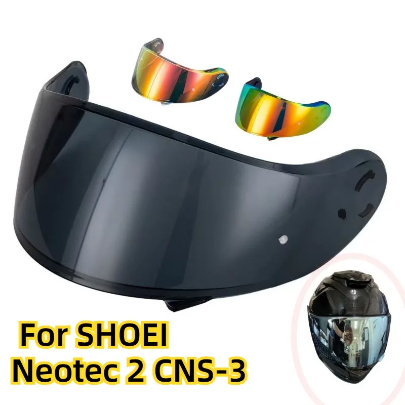 Helmet Visor for SHOEI Neotec 2 CNS-3 Photochromic Shield Lens Replacement Windshield Casco Moto Accesorios