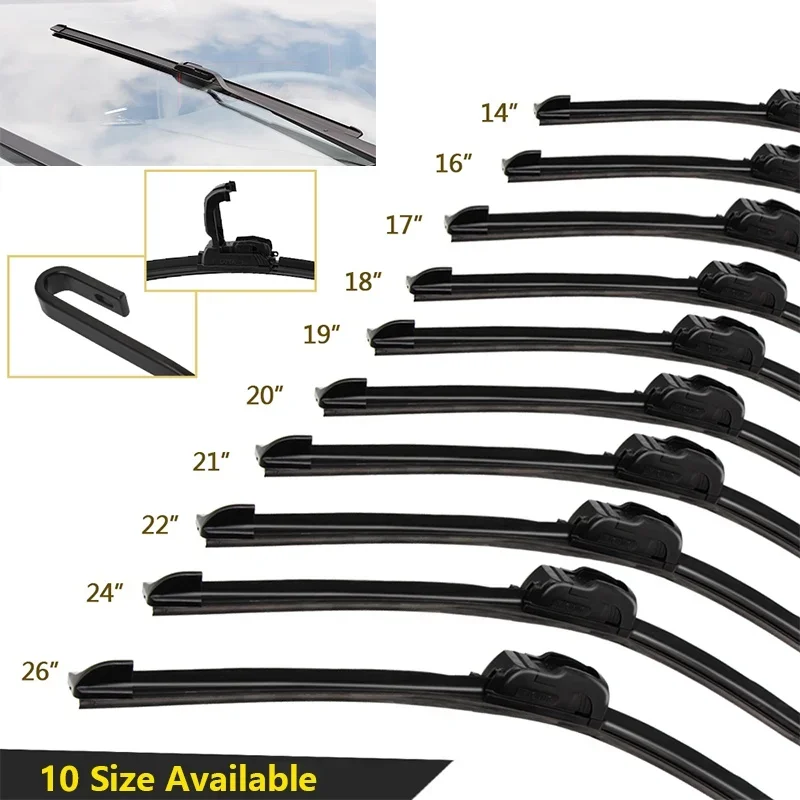 Universal Car Wiper Blade U Hook Type 14