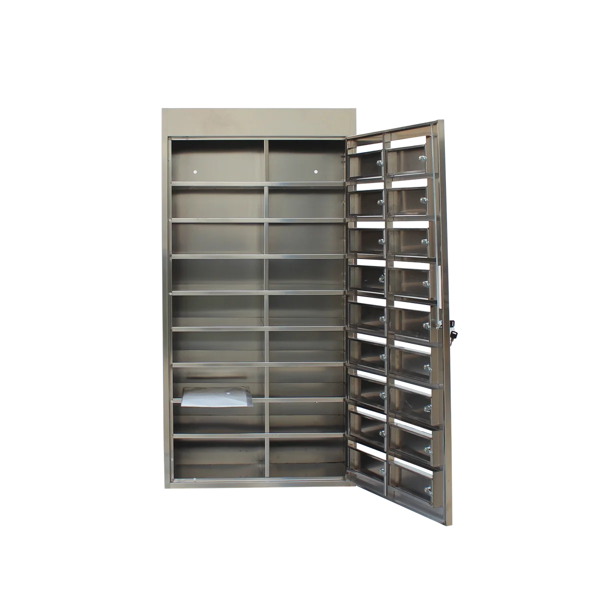 Outdoor Large Stainless Steel Mailbox Waterproof Parcel Delivery Box for Home Garden Letter Box for Post Application