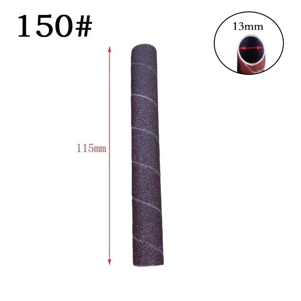 샌딩 드럼 슬리브 키트, 금속 목재 연마 샌딩 페이퍼 연마 도구, 80 150 240 그릿 샌딩 페이퍼 드럼, 115mm, 3 개