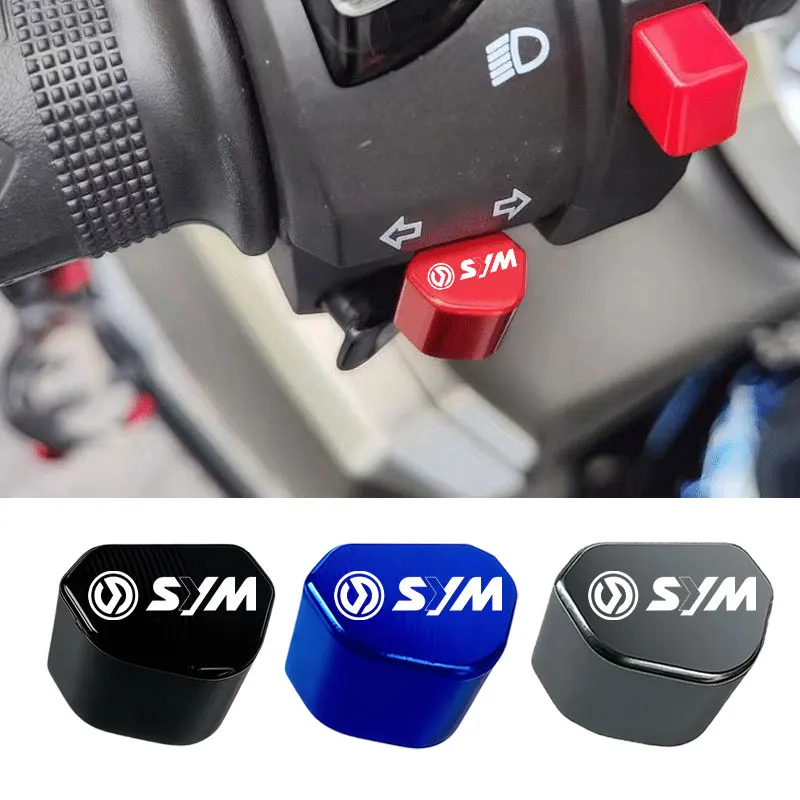 ل SYM كروزيم GTS 300 GTS 300i JOYMAX Z 125 250 300 MAXSYM 400i Mototcycle CNC التبديل زر بدوره إشارة التبديل غطاء مفتاح #1