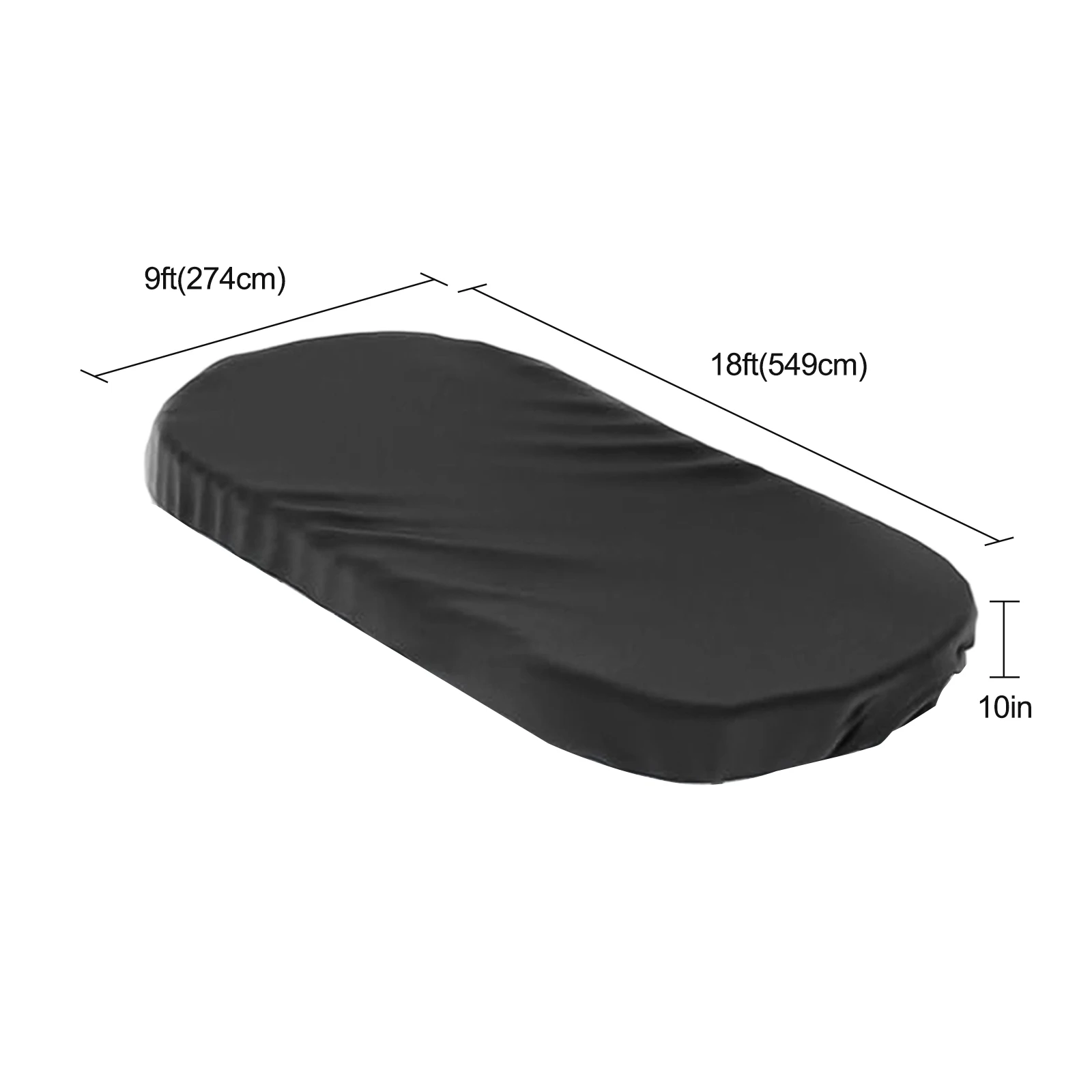 1Set Polyester Oval Pool Cover With Accessories For Above Ground Pool Swimming Pool Ground Cloth Cover Protector Tool Parts