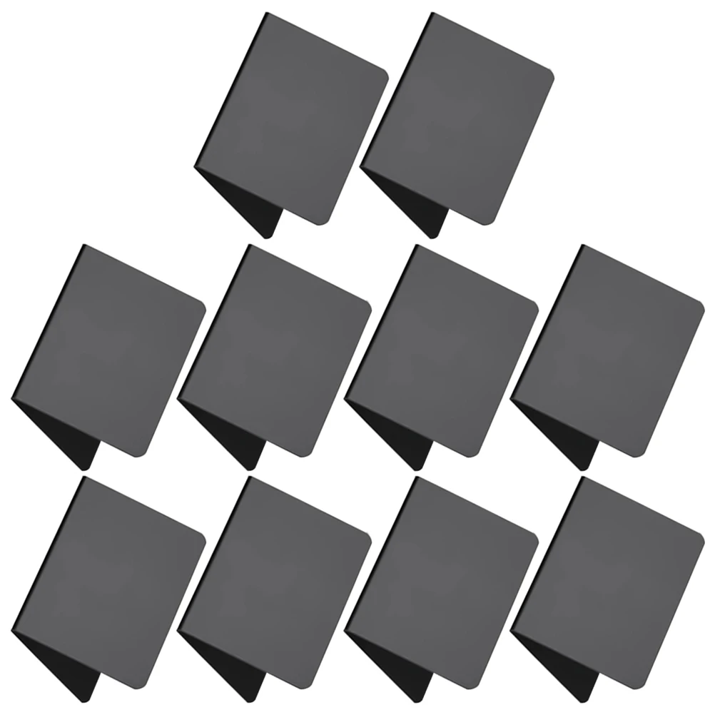 

10pcs PVC Board Price Tags 127x100mm Erasable Note Boards Desktop Chalkboard Signs Mini Desktop Chalkboard Sign Blackboard