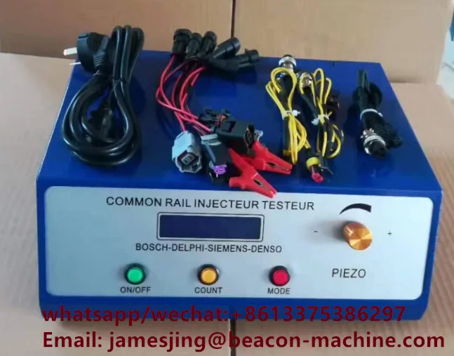 Blue Color Cr1000 Common Rail Crdi Piezo Injector Tester Simulator