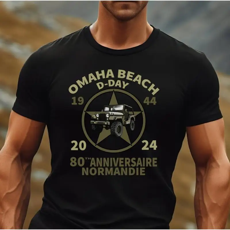 D Day 80Th Anniversary T Shirt Omaha Beach Normandy Landings