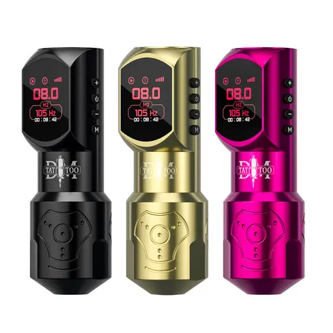 Reddragon Tattoo Machine Powerful Customized Motor Wireless Tattoo Power Supply Tattoo Gun For Permanent Makeup Tattoo Art