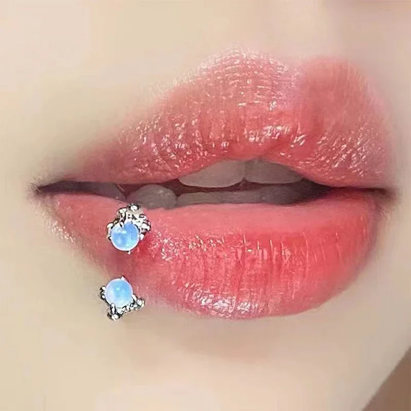 Dragon's Claw Lip Piercing Ring, Titanium Steel