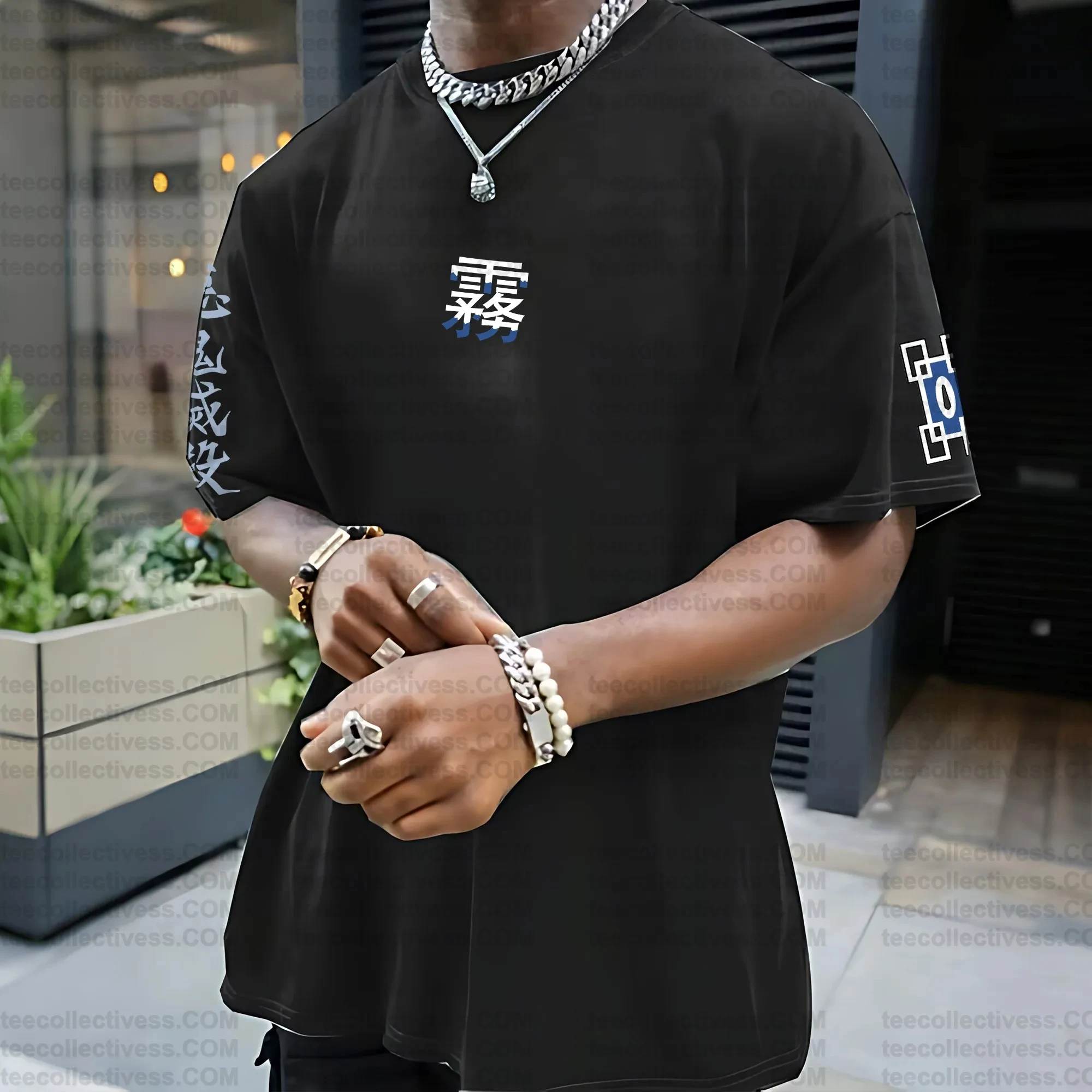 كيميتسو نو يابا تي شيرت الرجال القطن قصير الأكمام بلايز 2025 الصيف أنيمي الجرافيك تيز قاعدة سوداء كيوجورو رينجوكو لهب هاشيرا #4