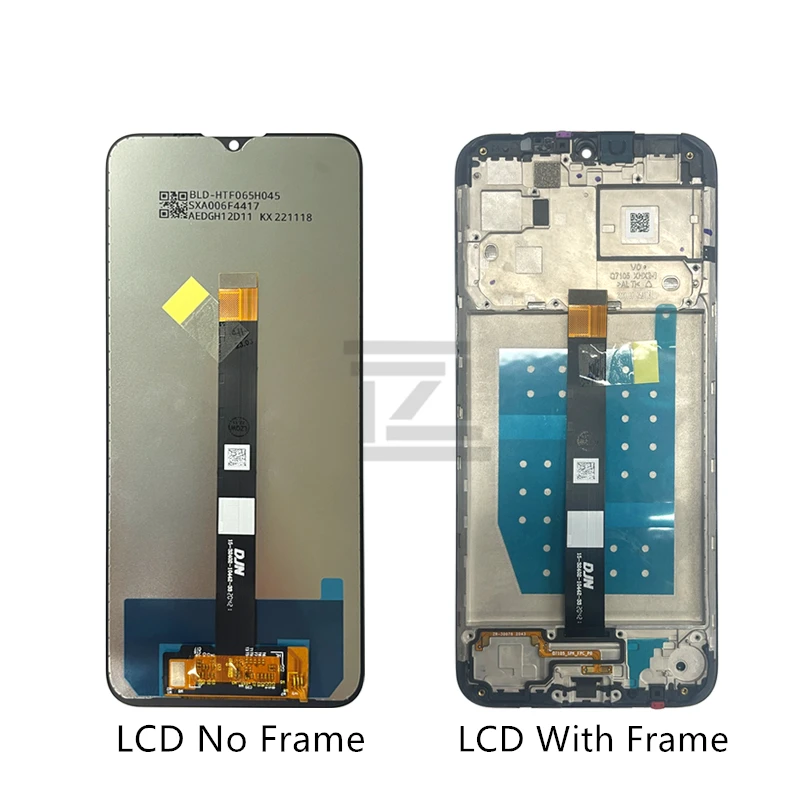 For Motorola One Fusion LCD Display Touch Screen Digitizer Assembly With Frame XT2073-2 Display Replacement Repair Parts