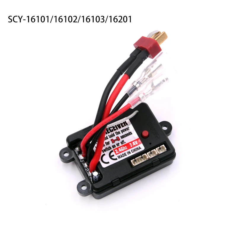 SCY 16101/16102/16103/16201 RC Car Spare Parts Receiver Circuit Board 16101-6047 Telecontroller 16101-6053 2.4GRemote Controller