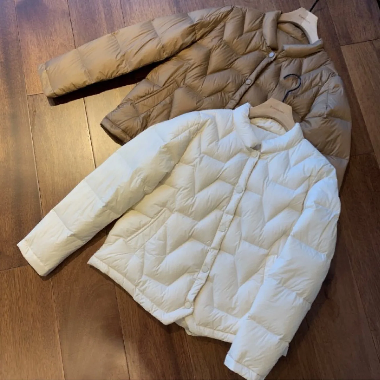 Down Coats Women Stand Collar Jackets Full Sleeve Thick Warm Y2k Streetwear Elegant Jacket Work Solid Coat Autumn Winter 2025