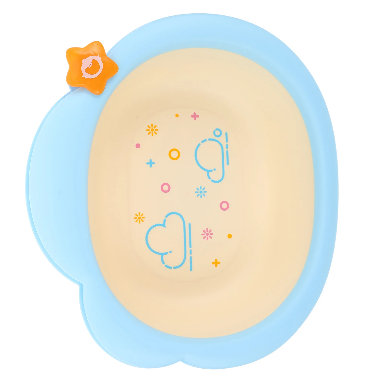 

4200Ml Wash Basin Anti-Slip Compact Multi-Use Basin for Bath Bottle Cleaning Portable Travel Lightweight Home