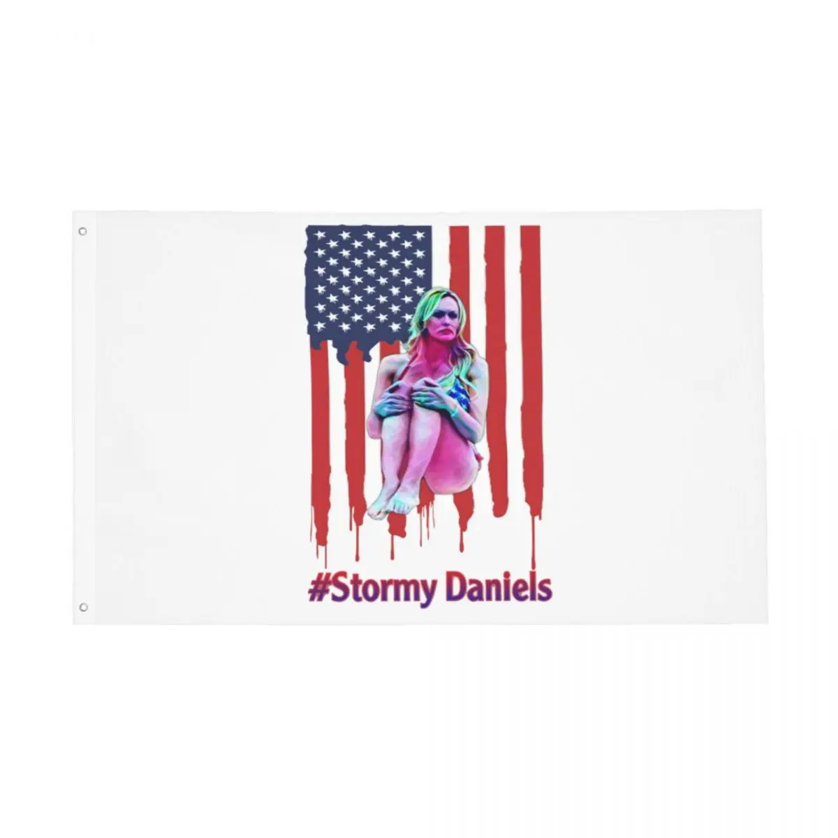 Stormy Daniels America Flag Flag Indoor Outdoor Banner Polyester Decoration Double Sided 2x3 3x5 4x6 FT Flags