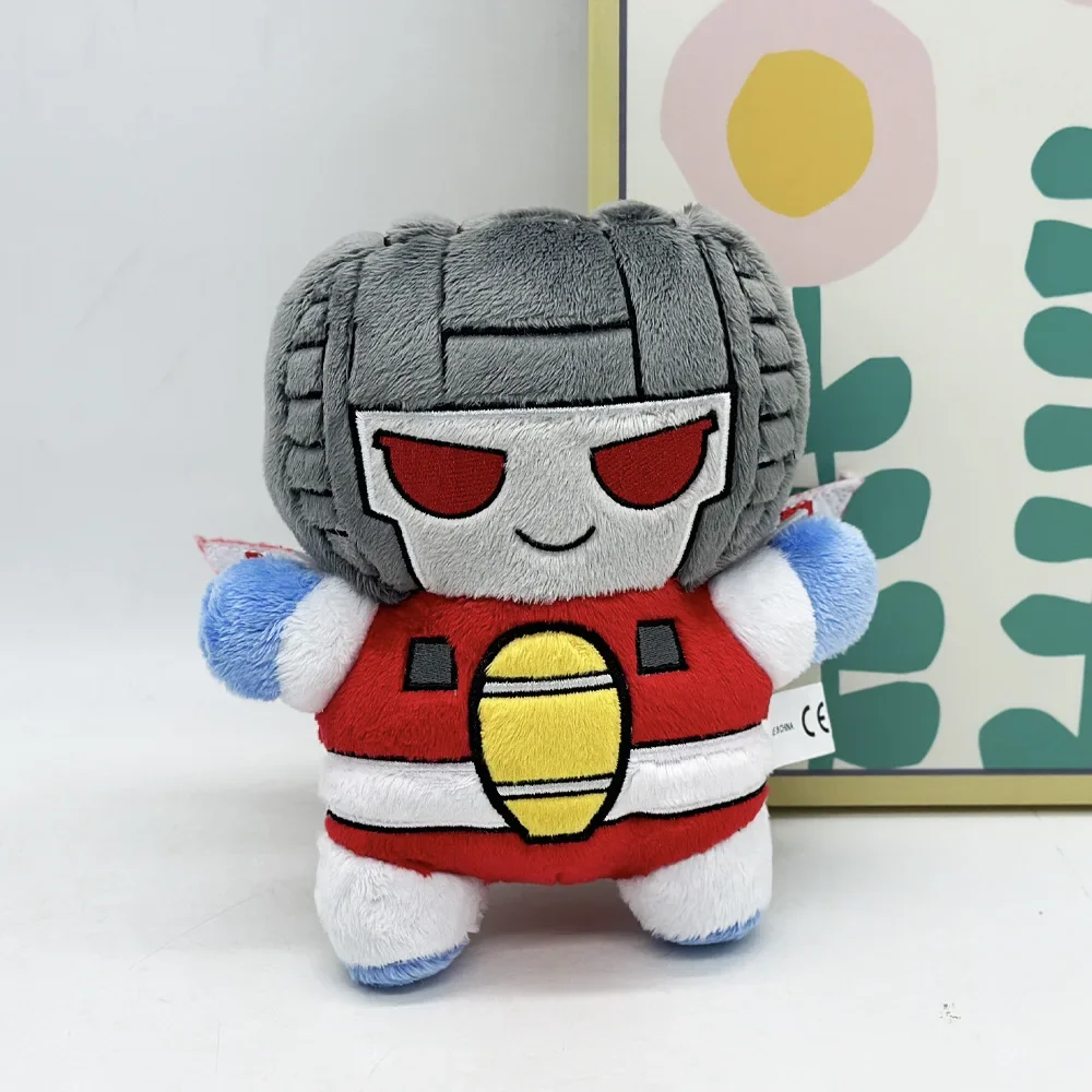 

20cm Kawaii Transformation Mochibots Starscream Plush Toy Anime Cartoon Plush Doll For Kid Birthday Christmas Gifts