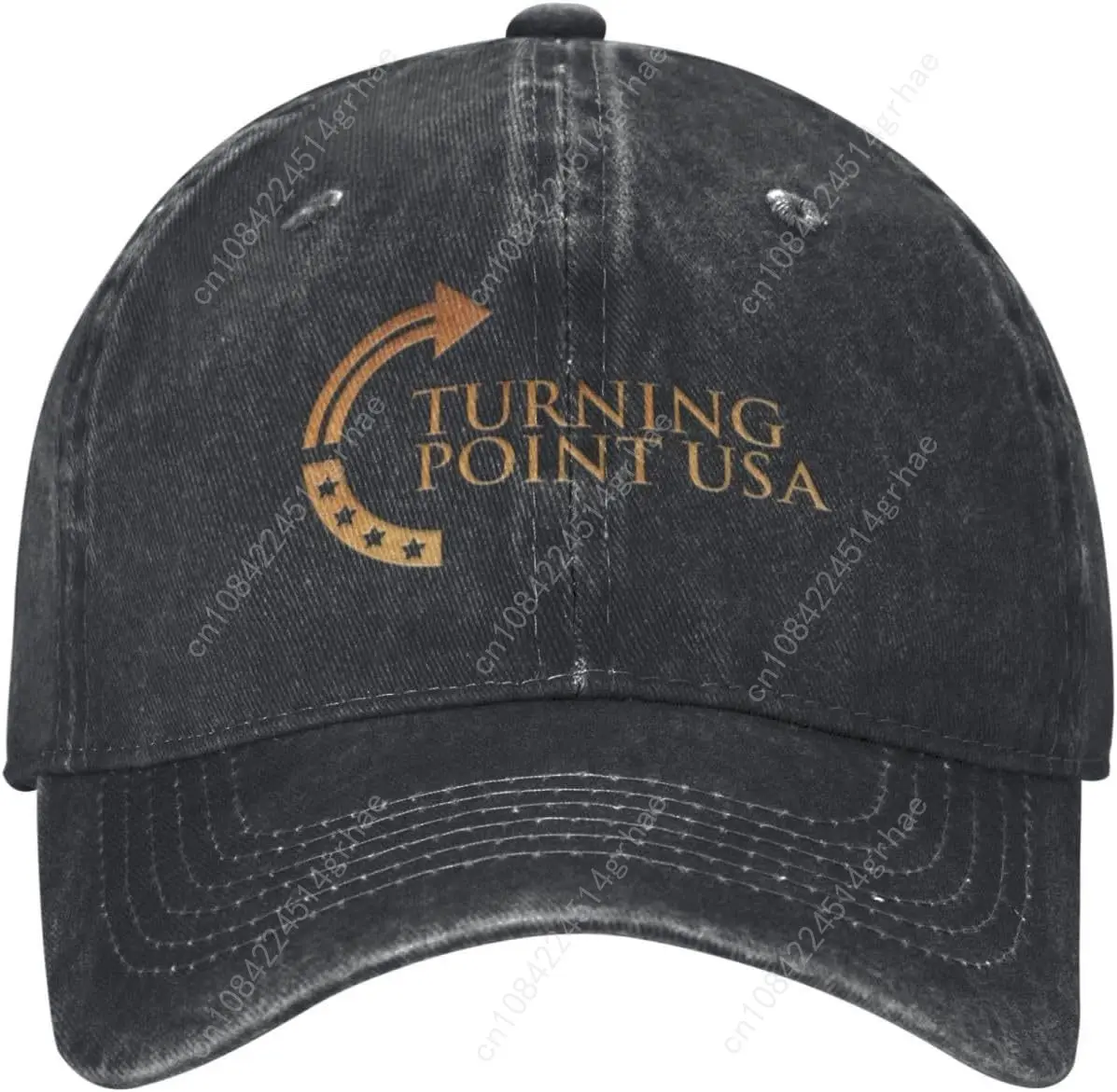 Cappello Turning Point USA Gold per uomo Cappelli da baseball Cappelli regolabili