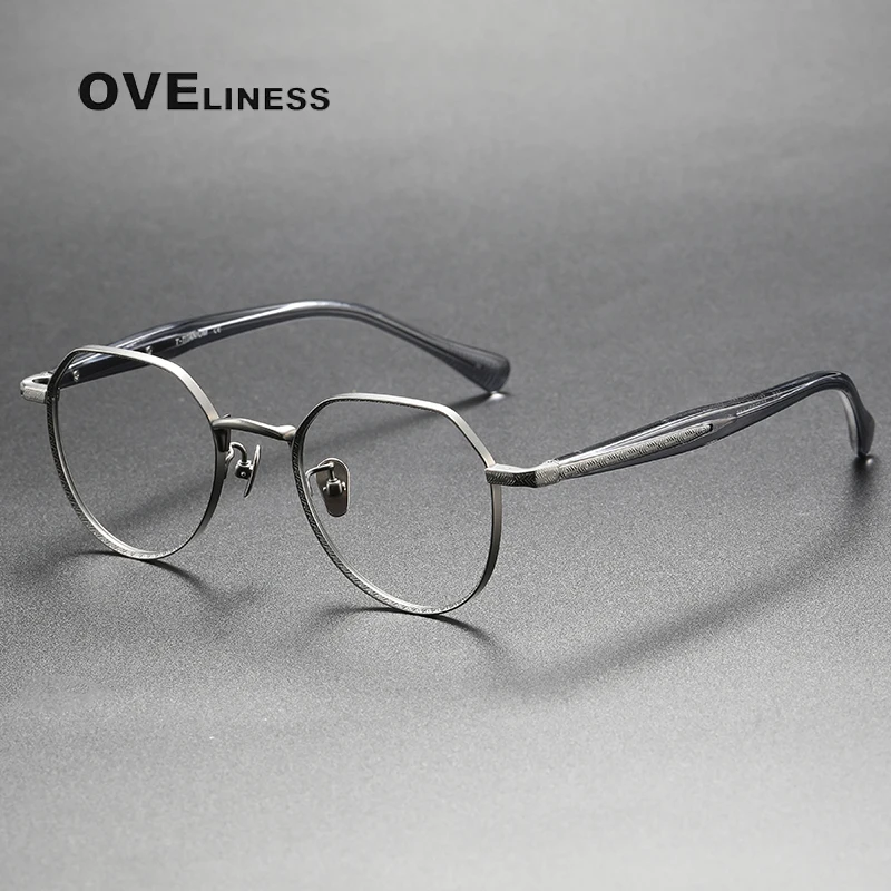 

Square Vintage Acetate Eyeglasses Frame Titanium Men Women Optical Myopia Prescription Glasses Frame Male Luxury Retro Eyewear