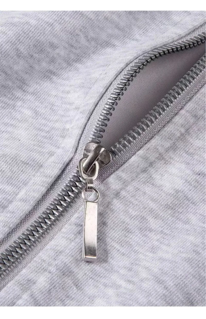 Women\'s Clothing Hoodies Spring Autumn Solid Color Zipper Pocket Lantern Long Sleeve Hooded Coats Casual Fashionable Tops