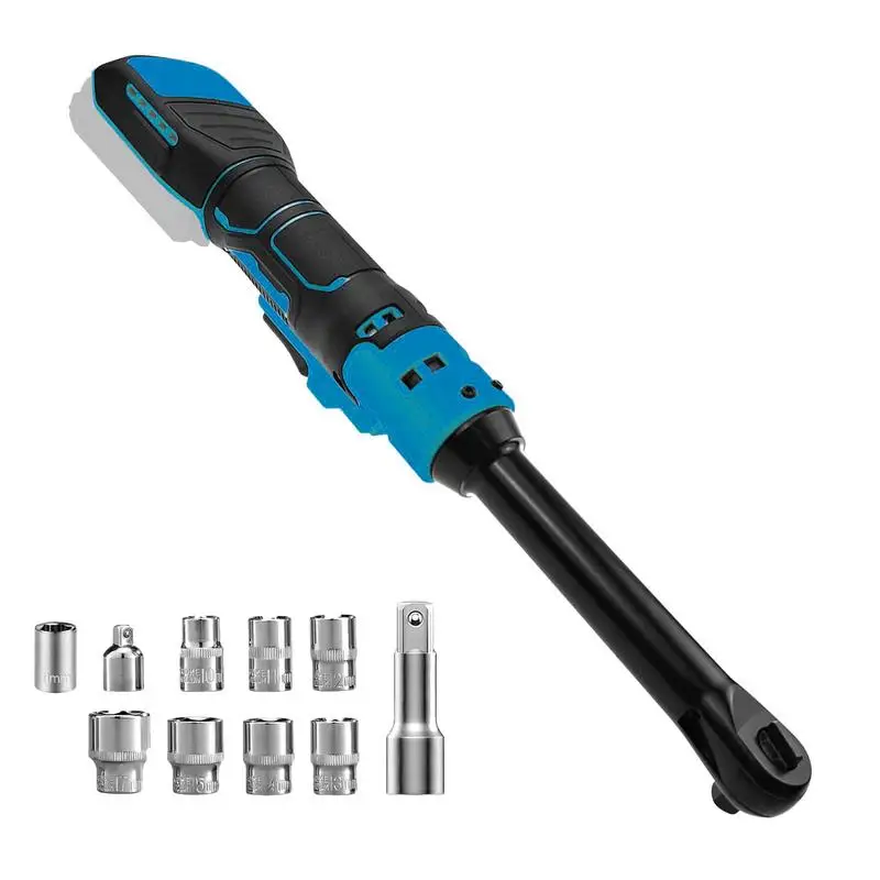 

16CM Extended Electric Ratchet 21V Impact Wrench 3/8 Inch Power Tool With Drive Extension Bar For Mechanical Industrial Home