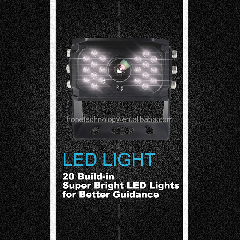 Effective Vehicle DVR Camera Kits Metal Rear View Reversing Camera IP68 1080P Camera for Bus Truck Forklift