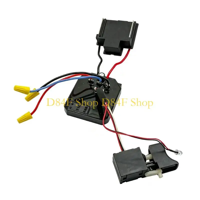 D84F Drill Repair Board Assembly with Cable Set for 21V Service Maintenance Tasks