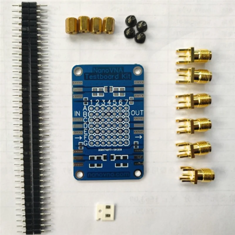 NanoVNA Testboard Kit VNA Test Demo Board Vector Network Analyzer Testing Board CX