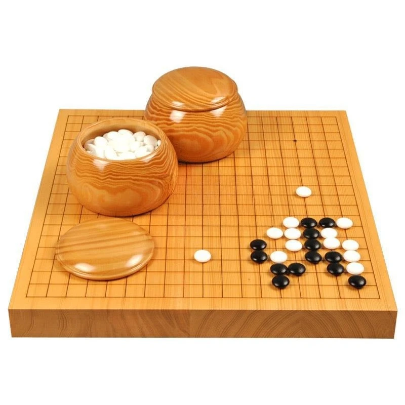 

Chessboard Solid Wood Yunzi Go Set Competition Children's Beginner Gobang 2-in-1