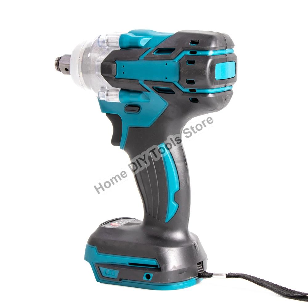 520N.M Brushless Cordless Electric Impact Wrench 1/2 inch Screwdriver Socket Power Tools Compatible for Makita 18V（no battery）