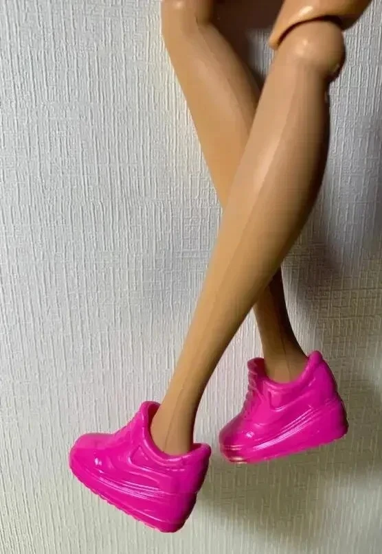 Old styles fashion doll toy shoes accessories for 1/6 BB high heels flat foot dolls BBQ09