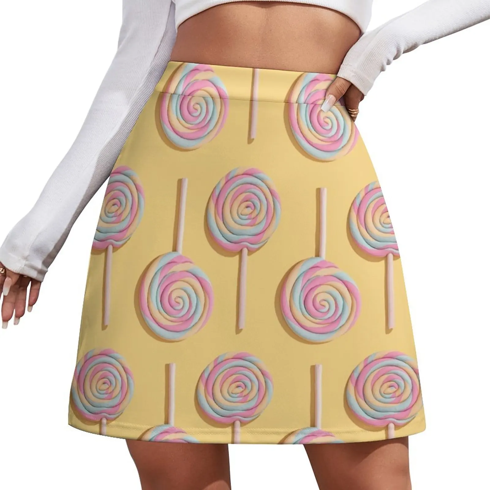 

Candy Lollipops Mini Skirt Summer women's clothing Kawaii skirts